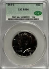 1968 Kennedy 50C CAC PR66 Proof Silver San Francisco Uncirculated