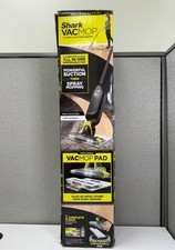 Shark VACMOP Pro, Cordless Hard Floor Vacuum Mop Starter Kit, Charcoal Gray