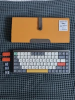 Nuphy Air75 v1 Space Grey Keyboard Brown Switches - All Accessories Included