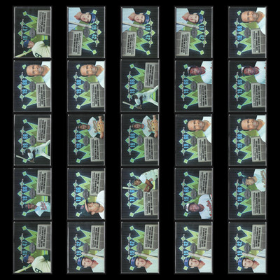 2006 Topps Triple Threads Heroes | 25 Baseball Cards Lot | Ted Williams Robinson