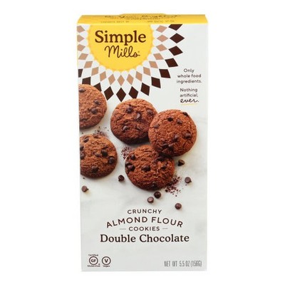 Double Chocolate Crunchy Cookies 5.5 Oz(Case Of 6)