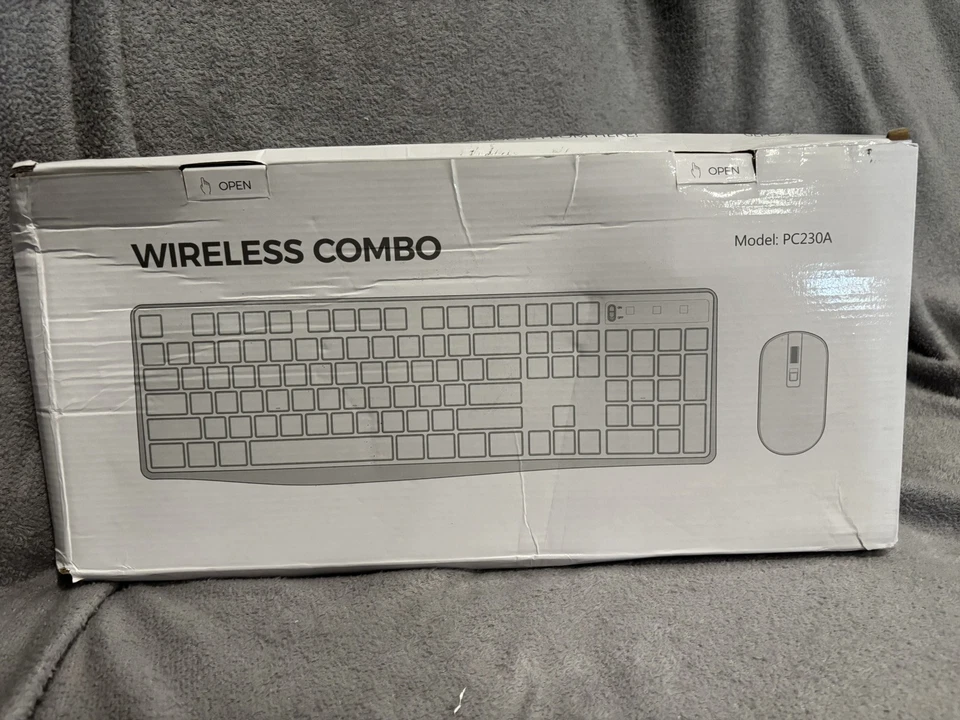 New VicTsing Wireless Keyboard Mouse Combo Energy Saving 3 Level DPI Adjustable - Image 2 of 4