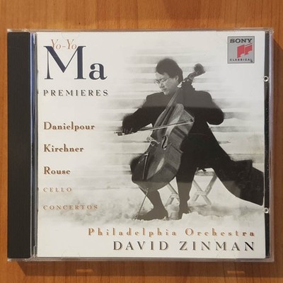 YO-YO MA premiers (zinman, philadelphia orchestra) EX/EX (CD Album, Klassik)