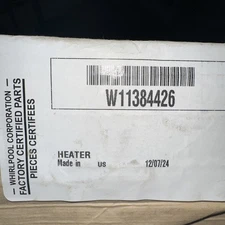 W11384426 Whirlpool Heater 