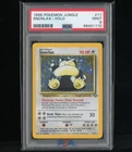 1999 POKEMON JUNGLE #11 SNORLAX-HOLO PSA 9