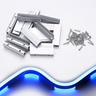 Yescom 20x 2" LED Track Channel 8x12mm Aluminium Mounting Clips for Rope Lights — photo 5