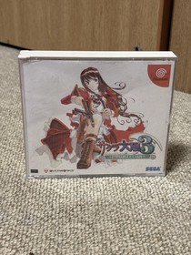 Dreamcast Games Sakura Wars 3 soft From Japan Used In excellent condition