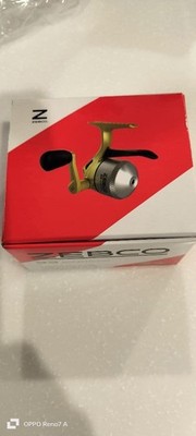 Zebco 33T Trigger Spin Reel Micro Gold Used, 10lb Line Pre-set