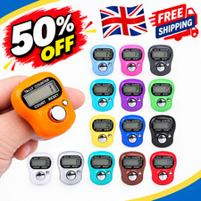 Digital Electronic Tally Counter Dhikr Tasbeeh Tasbi Finger Clicker Ring Prayer