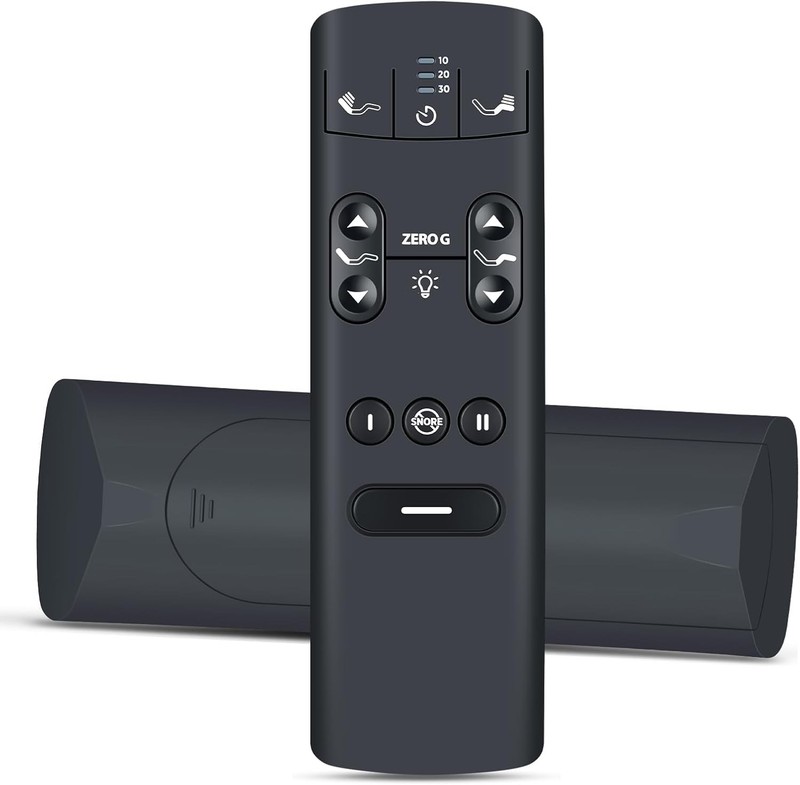 RF398A Replacement Remote Control for Serta Motion Perfect 4 (IV) Adjustable Bed