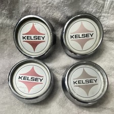 Lot Of 4 Rare Kelsey Hayes Racing Center Caps 71723 Cav-1 Lot Of 4 Rare Kelsey Hayes Racing Center Caps 71723 Cav-1