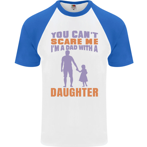 Dad mit Einem Tochter Lustig Vatertag HERREN S/S Baseball - Picture 3 of 42