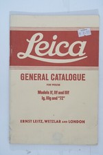 Leitz General Catalogue 1955/58