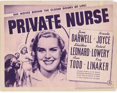 Private Nurse ORIGINAL US Lobby Card Jane Darwell Early RR