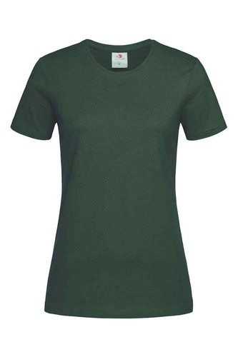 Stedman Womens Ladies Fit Cotton Short Sleeve Crew Neck Tee T-Shirt XS-3XL - Picture 7 of 35