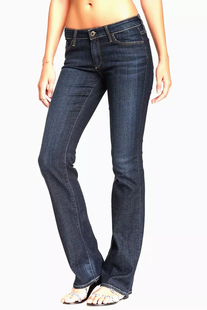 AG Adriano Goldschmied Jessie Curvy Boot Cut Jean in Crest Blue Size 25 x 32