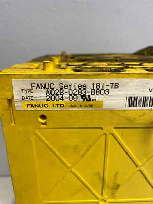 FANUC Series 18i-TB A02B-0283-B803 | eBay FANUC Series 18i-TB A02B-0283-B803 | eBay