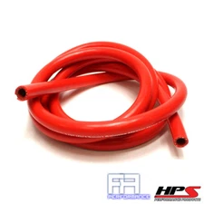 1Feet HPS 1/2" 13mm High Temp Reinforce Silicone Heater Hose Tube Coolant Red