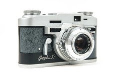 Graflex Graphic 35 35mm Vintage Rangefinder Camera (1029G)