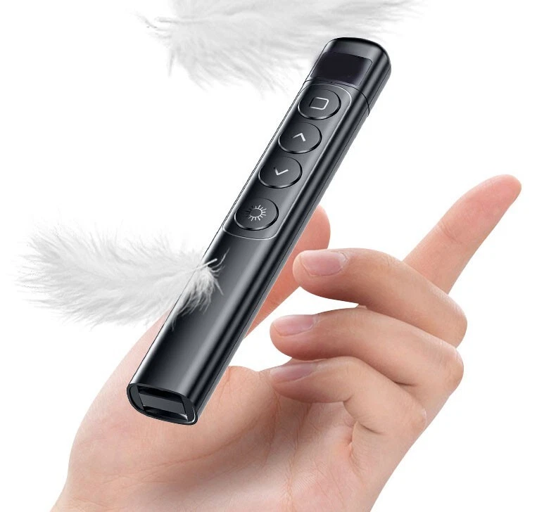 Puntatore Presenter Wireless per Presentazione Powerpoint Telecomando Computer - Immagine 3 di 4