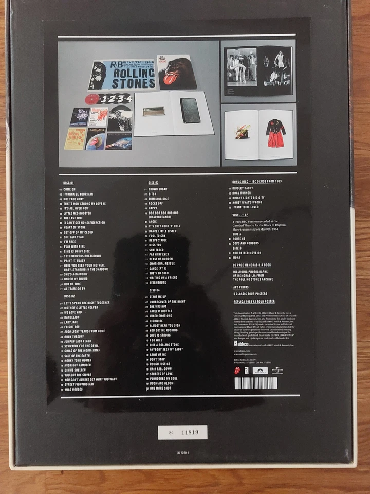 The Rolling Stones - Grrr! /Ltd. Super Deluxe Edition, JAPAN, SHM-CD+7" Vinyl  - Bild 2 von 4
