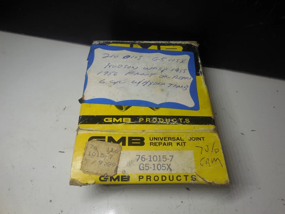 Junta universal delantera trasera G5-105X transmisión de 6 ciclos para Hudson Wasp 1955-56 Foto 3 de 4