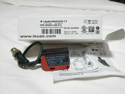 Sensore Leuze PRKL 25B/66.1-S12, Ricambio Nuovo Per Fotocellule E Interruttori, 50104231