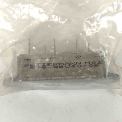 SETZERMANN S76-B6U 40-06 Gleichrichter Brückengleichrichter, unused/OVP