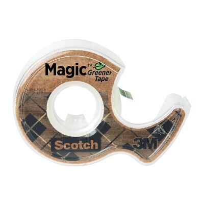 Scotch  Magic Greener Tape 123, 3/4 in x 600 in (19 mm x 15,2 m)