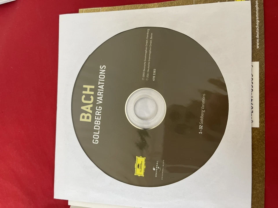 Johann Sebastian Bach Goldberg Variations Andrei Gavrilov Virtuoso Classical CD - image 3 of 4