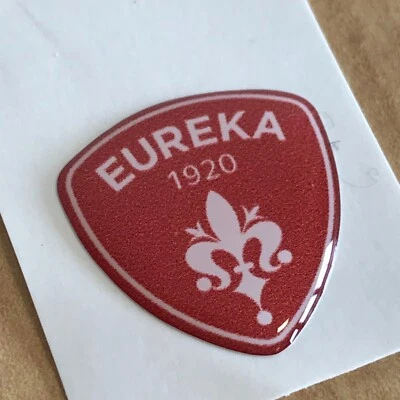 Eureka Schleifer Original-Zubehör-Hersteller rotes Aufkleber Logo Abzeichen Gel Aufkleber selbstklebend