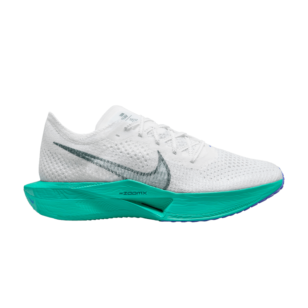Nike ZoomX VaporFly Next% 3 White Jade Ice Running Shoes DV4129-102