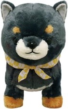 Amufun Carino Akita Inu Cane Cucciolo Grigio Kawaii Peluche Giocattolo L Mameshiba Giappone