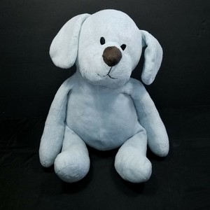 blue dog teddy bear