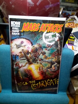 Mars Attacks Zombies Vs Robots #1A, One Shot, IDW, 2013