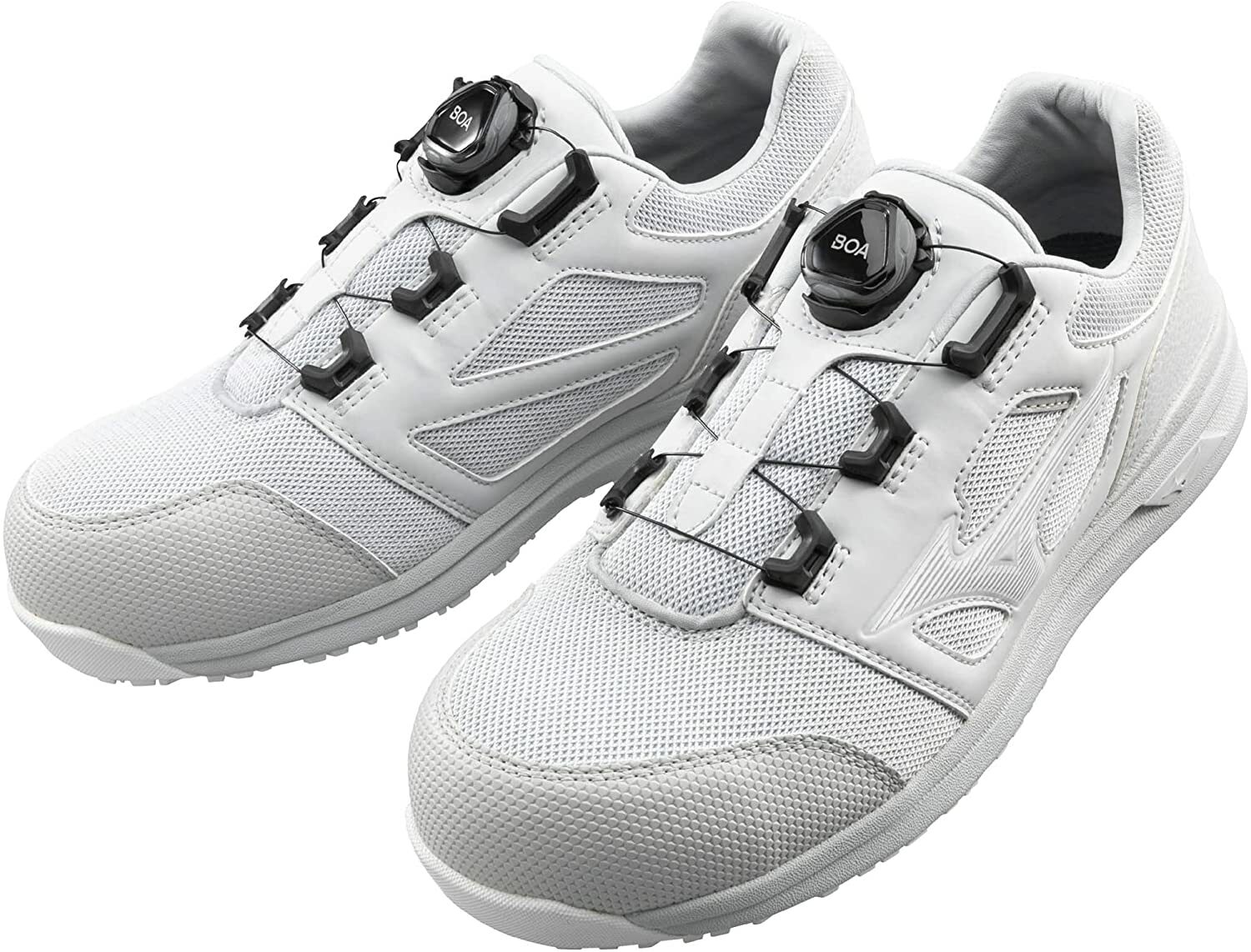 РАБОЧАЯ защитная обувь MIZUNO ALMIGHTY LS2 52L BOA F1GA2202 серая US1129 см 36190₽