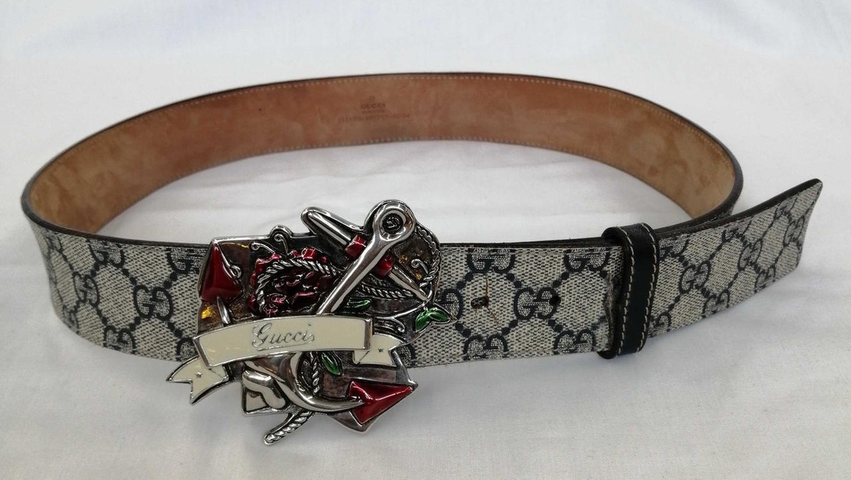 GUCCI ベルト 211431-85-34 Authentic Gucci Yellow Patent Leather Gold Interlocking G