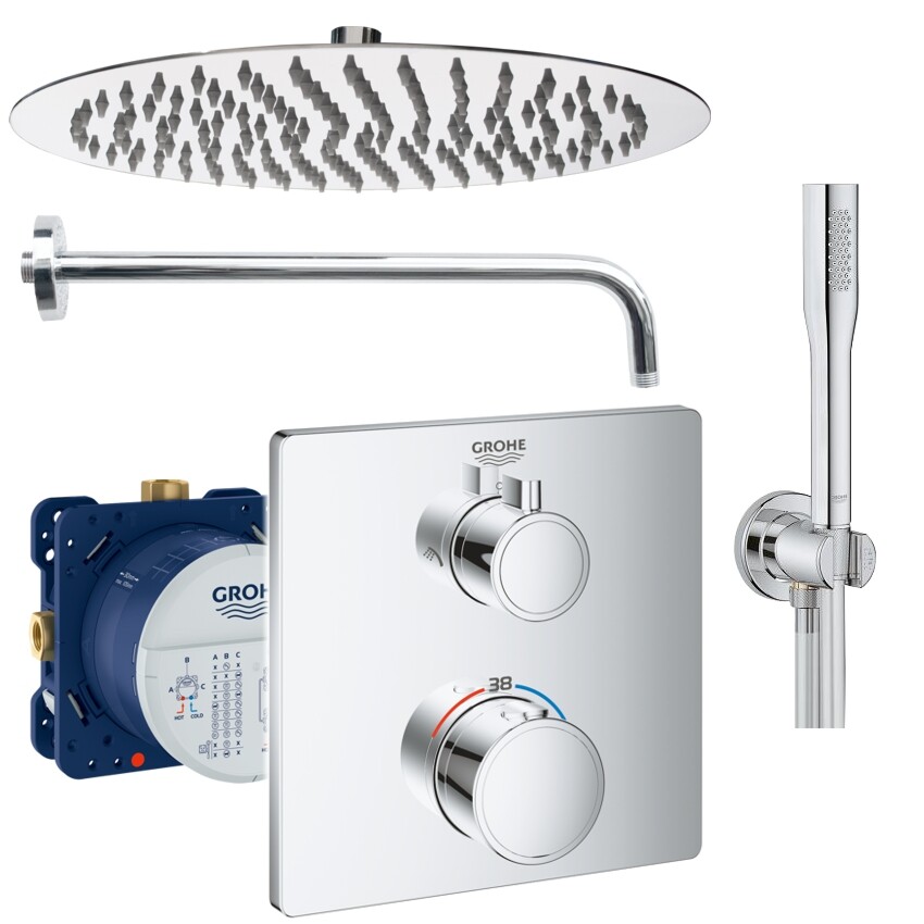 Die Grohe Unterputz Regendusche: Mehr als nur Duschen – Ein Erlebnis für die Sinne () Die Grohe Unterputz Regendusche: Mehr als nur Duschen – Ein Erlebnis für die Sinne