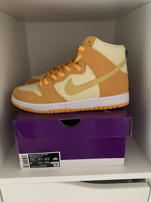 Nike SB Dunk High Pineapple, EU 40,5 neu gelb
