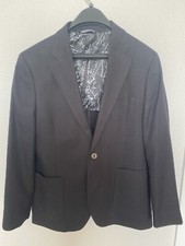 Nautica Mens Modern Fit Sport Coat Size 38S Black Pre Owned