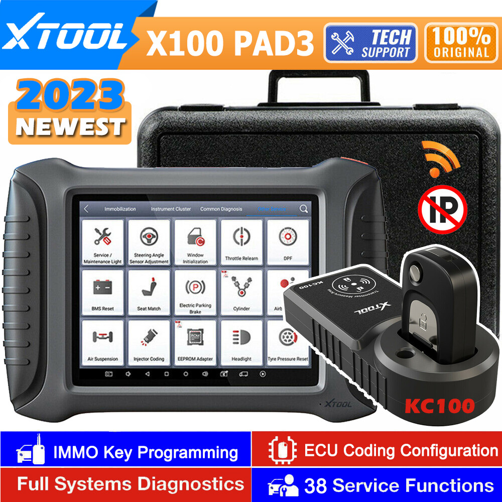XTOOL X100 PAD3/KC501/KS1/M821/M822 IMMO Key Programmer Car Diagnostic