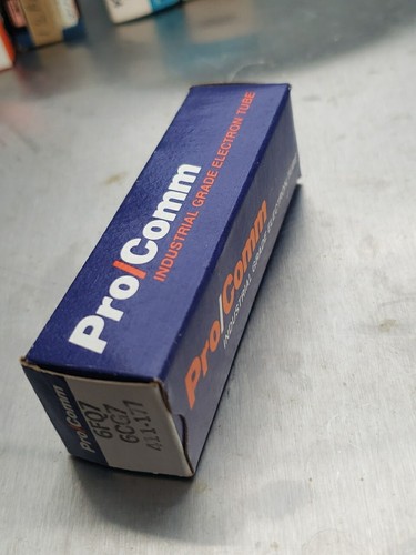 New PROCOMM 6FQ7/ 6CG7 Vacuum/Electron Tube NOS UNTESTED - Picture 7 of 7