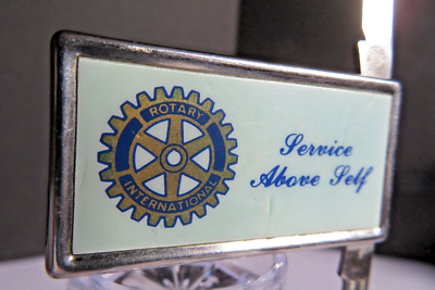 VINTAGE Barlow® B60 Knife Money Clip *VIDEO* Rotary Club