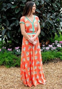 matilda jane orange dress