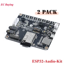2x ESP32-A1S-Audio-Kit Audio Module Dual-core Serial to WiFi Supports TF card