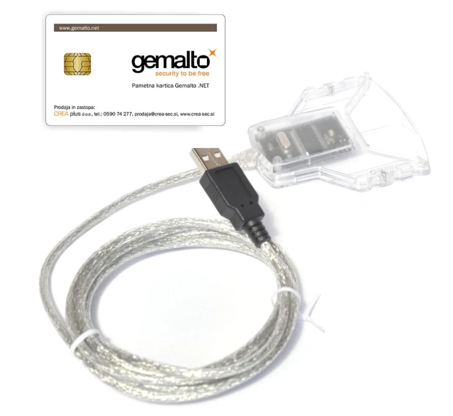 Gemalto IDBridge CT30 USB Smart Card Reader - Pro-Grade for CAC, DOD, Military, - Image 2 of 4