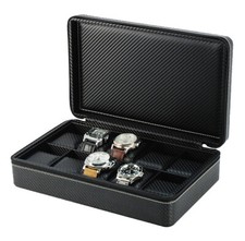 SAFE VALIGETTA  CUSTODIA PORTAOROLOGI NERO PER 10 OROLOGI