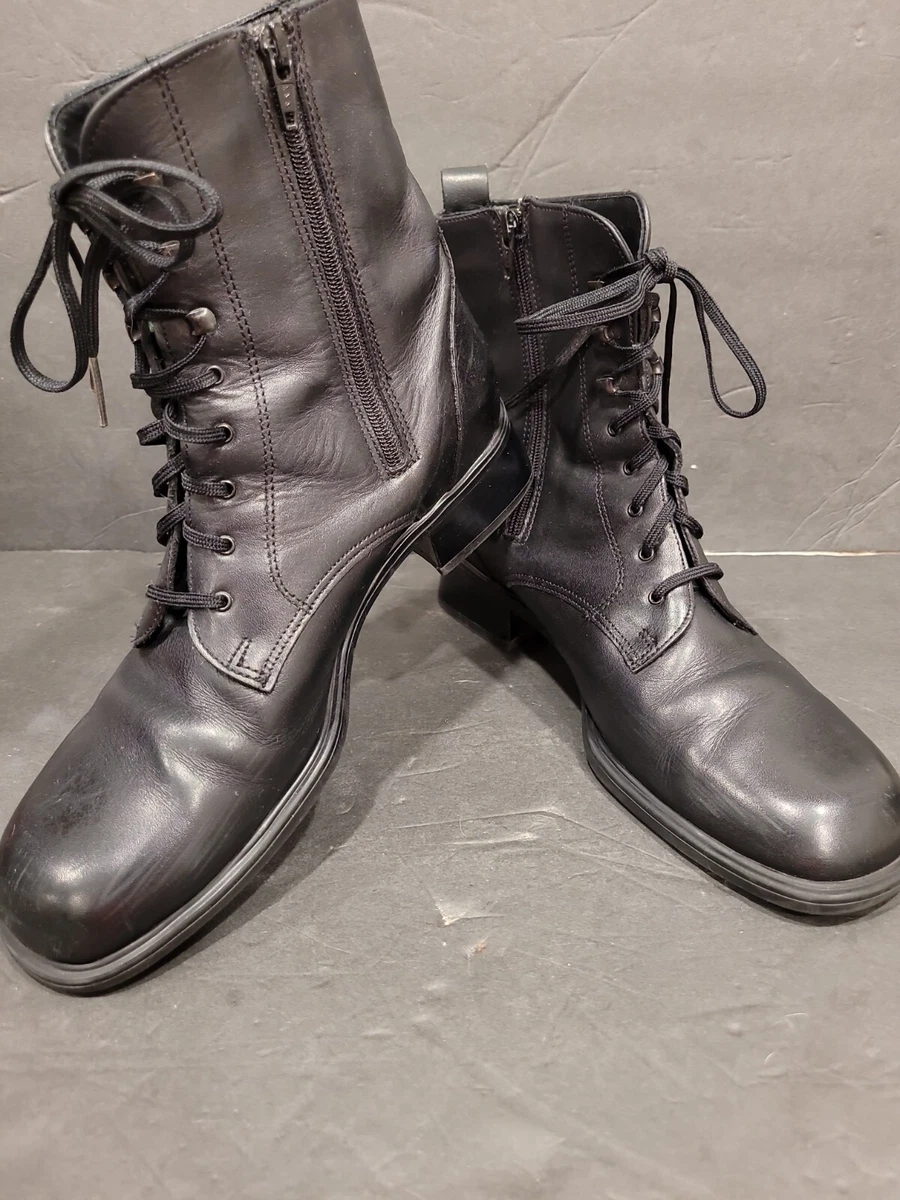 Womens leather top ankle boots canada