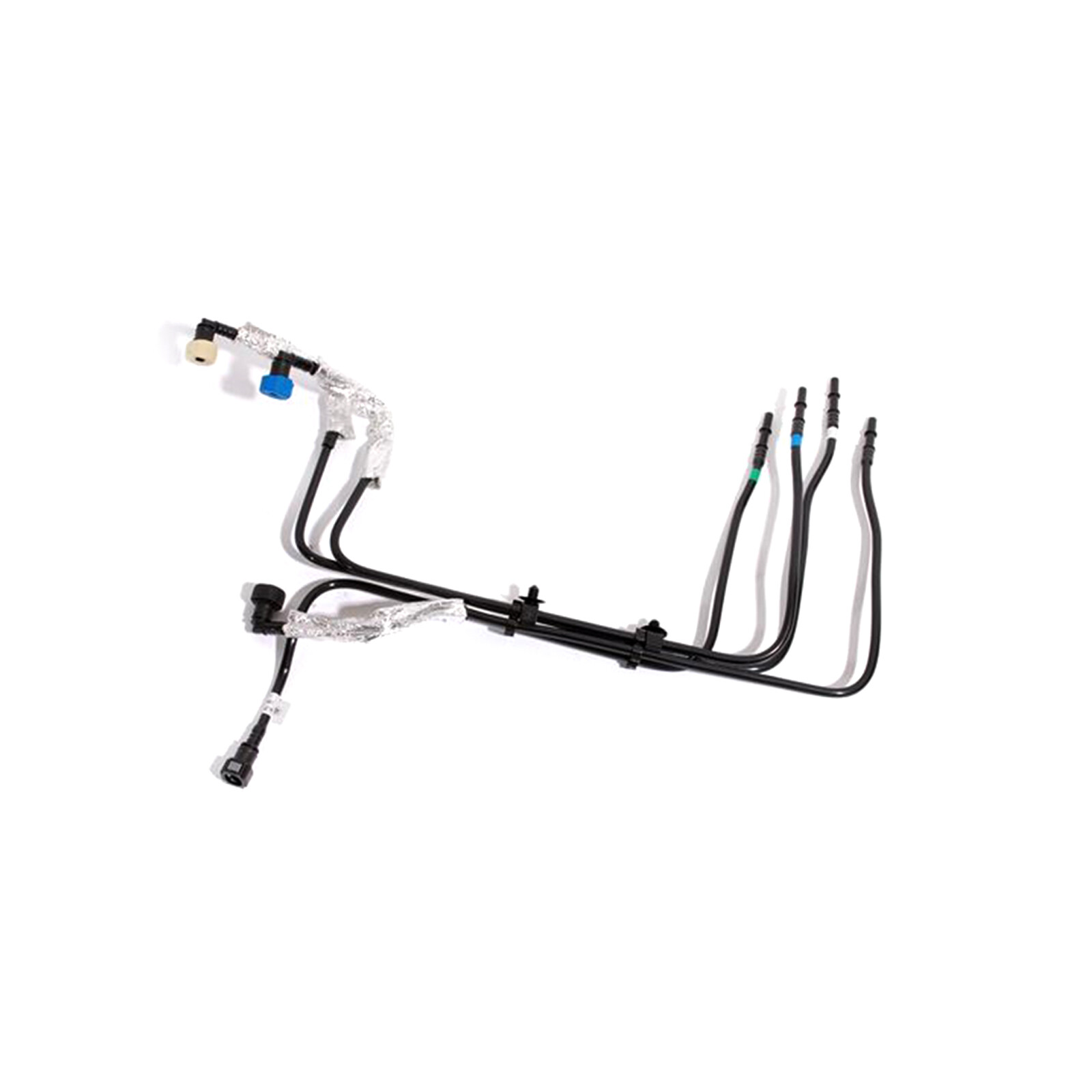 Fits Land Rover Discovery 2.5 TD5 Set of 4 Fuel Pipes Cluster Rear Mity