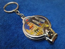 Nail Clipper Keychain Combo Featuring the Petronas Towers City of Malaysia Art